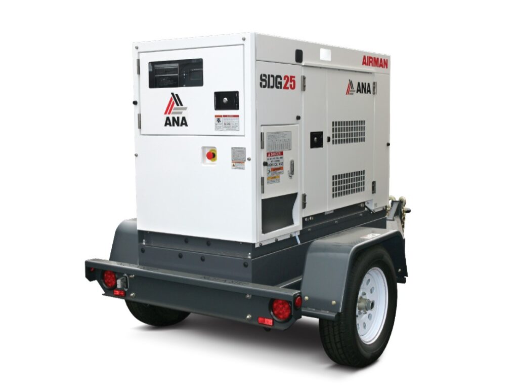 AIRMAN+25kw generator