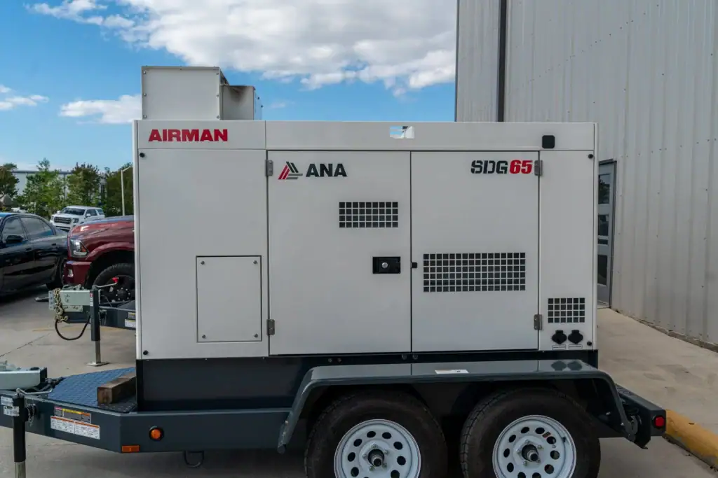 AIRMAN+65kw generator