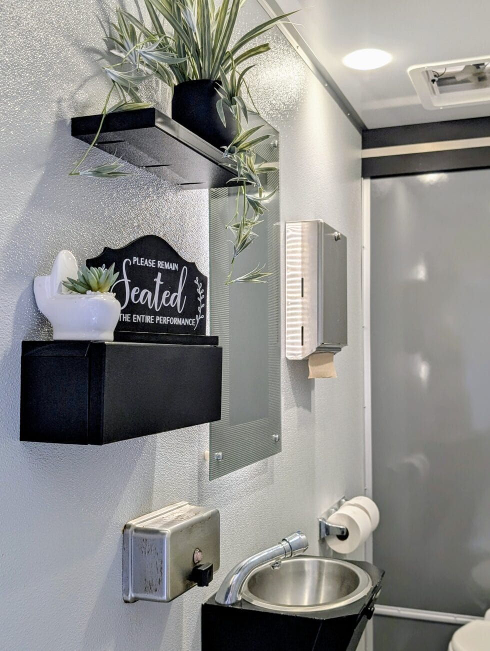 Eight Station Luxury Restroom Trailer Rental