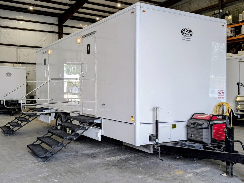 Ten Station Luxury Restroom Trailer