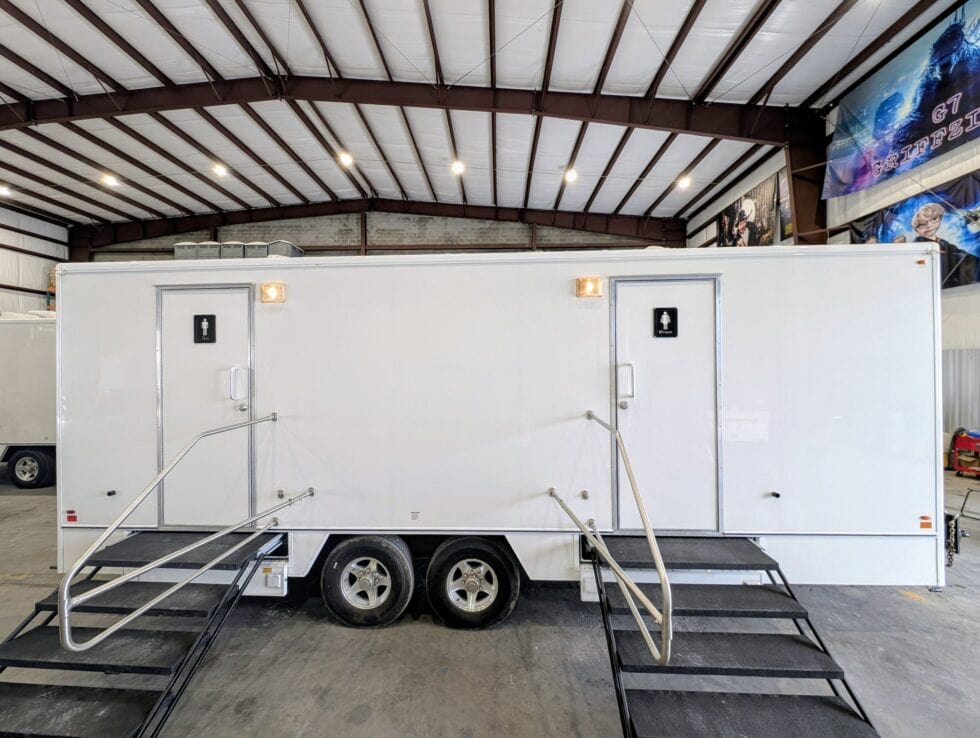 Ten Station Luxury Restroom Trailer