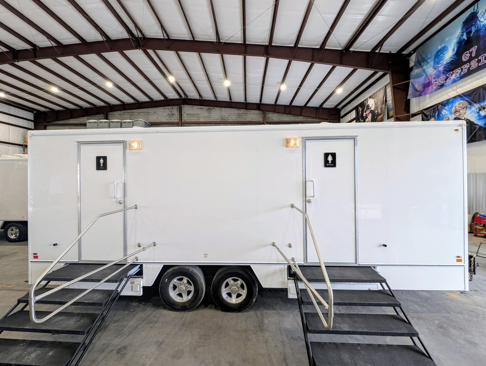 Ten Station Luxury Restroom Trailer
