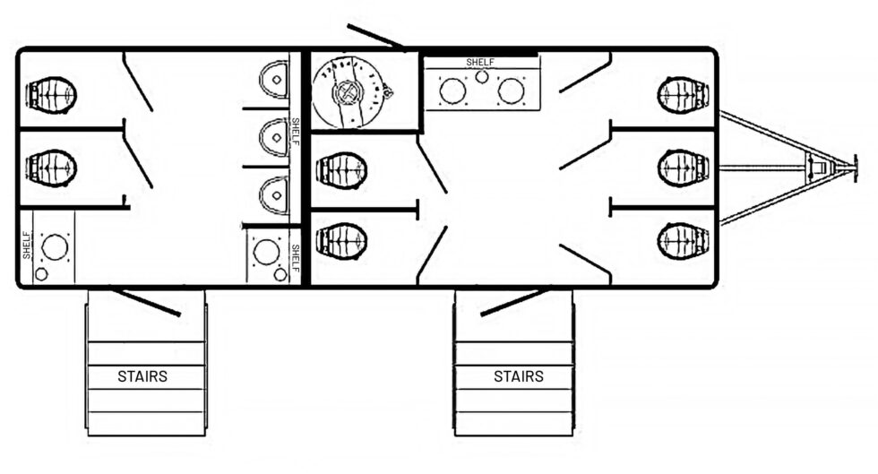 Ten Station Luxury Restroom Trailer
