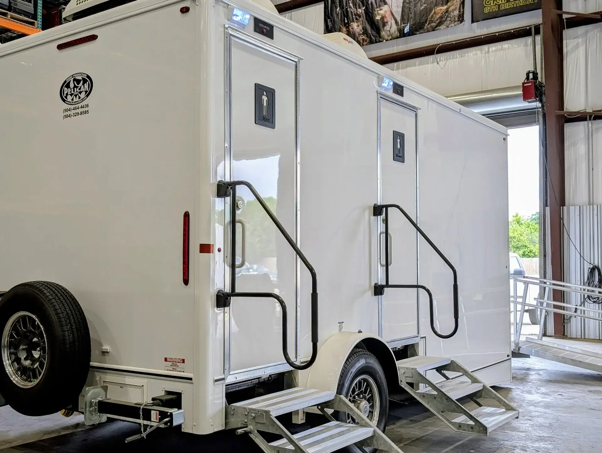 Three Station Luxury Restroom Trailer