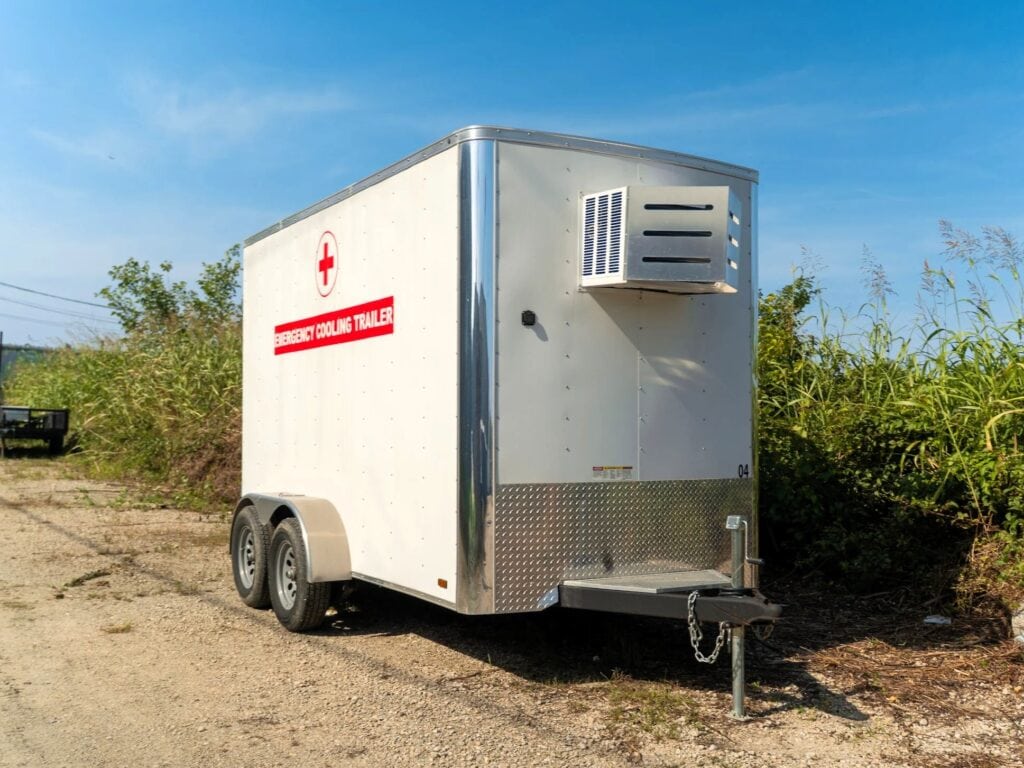 emergency cooling trailer