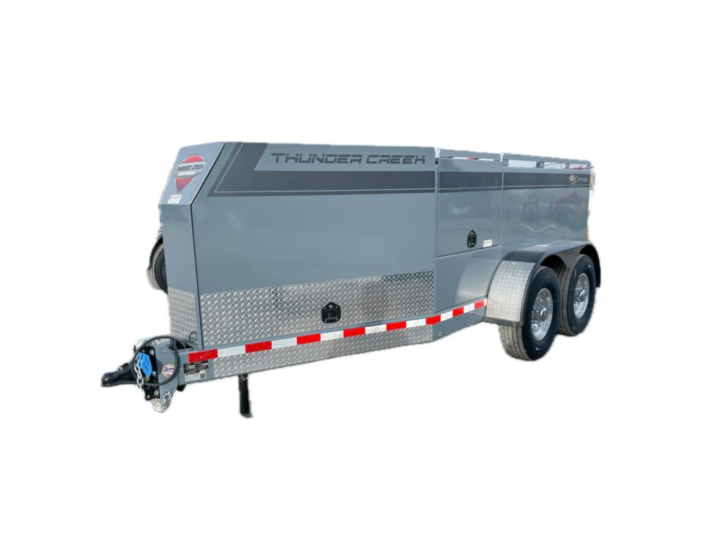 large fuel trailer