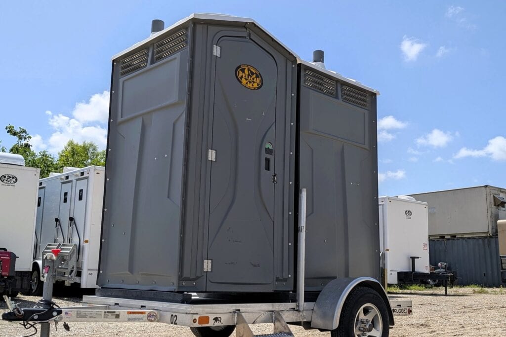 porta potty for construction site